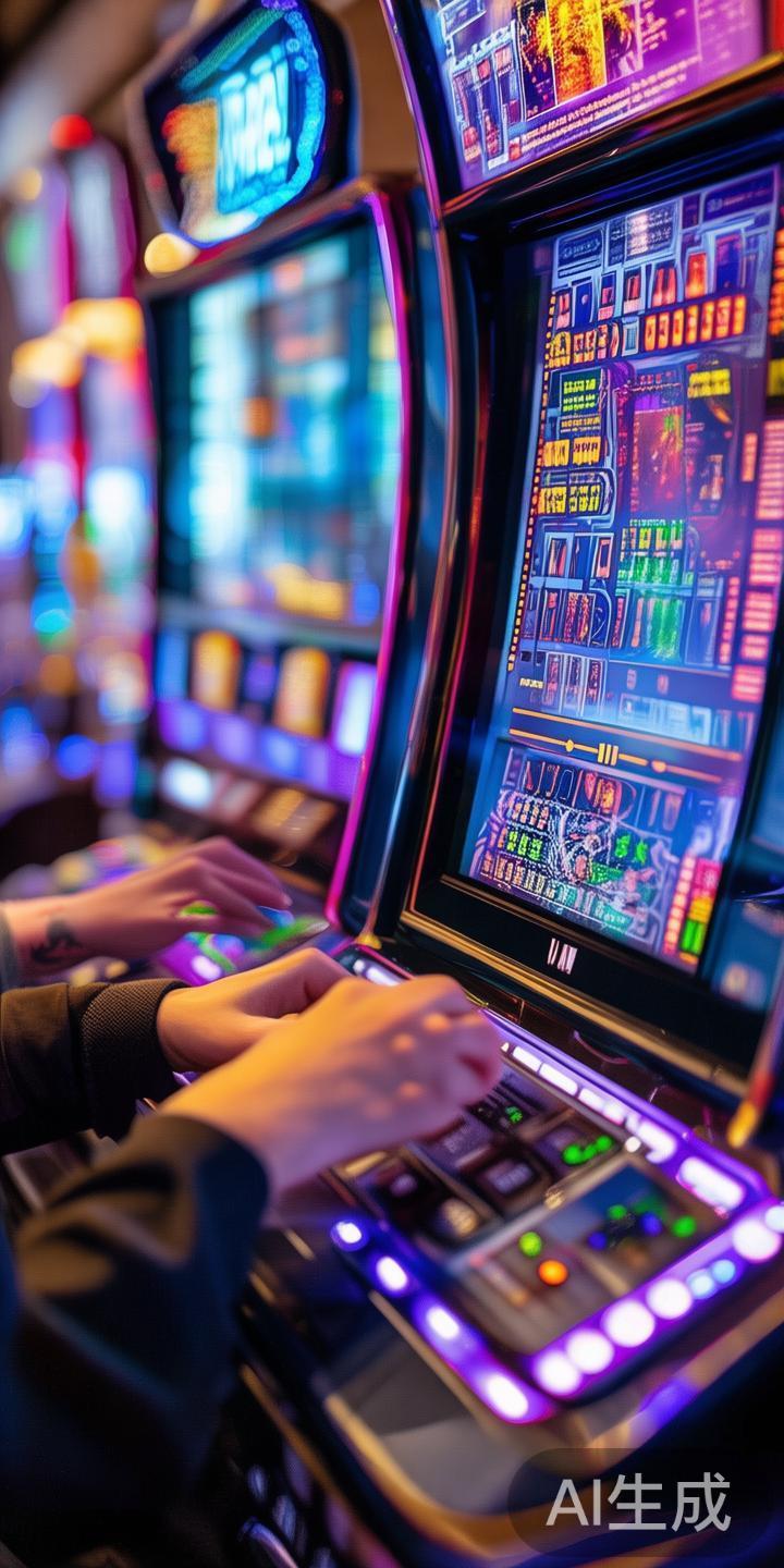 虽然老虎机本质上属于随机游戏，但通过科学的概率分析