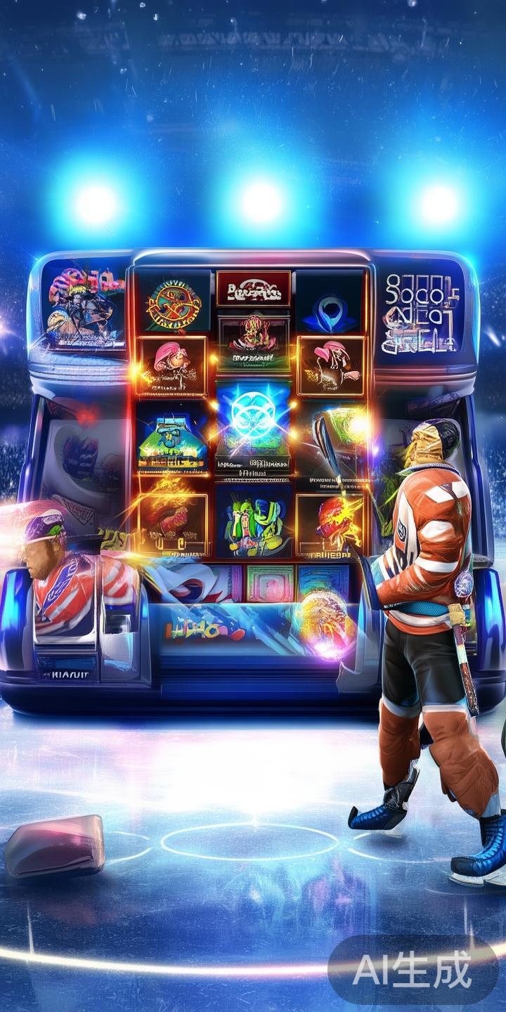 冰球突破作为一款结合了传统老虎机元素与现代动画视觉